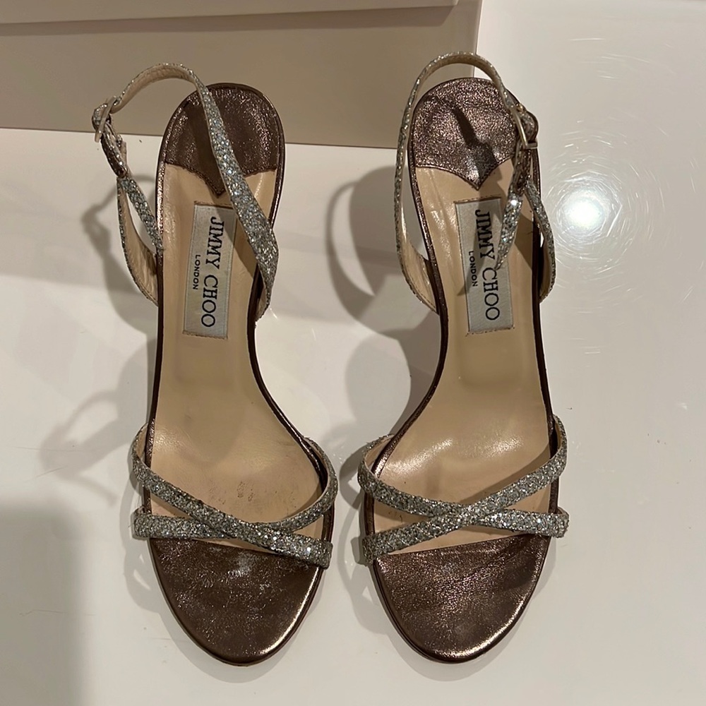 Jimmy Choo Champagne Heels